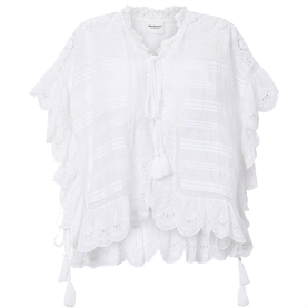 Isabel Marant Etoile Payton Top, Hvid